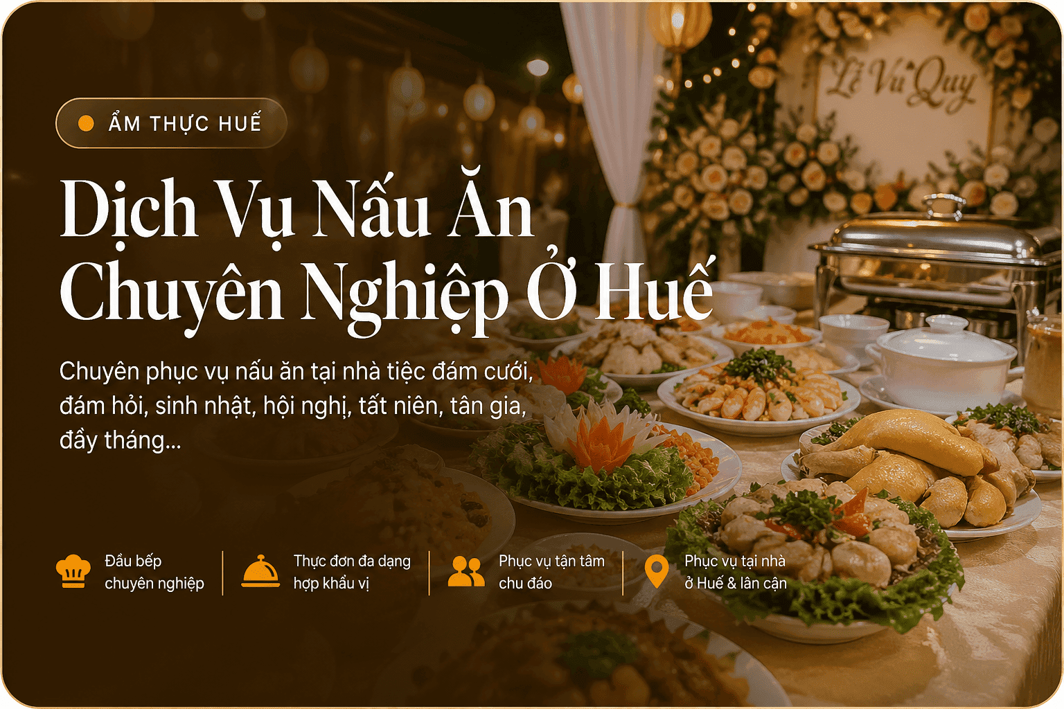 Nấu Tiệc Tại Nhà Huế
